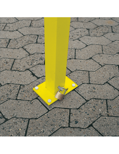 Klappaal Dublin, geel zwart