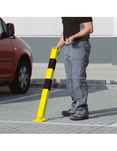 Klappaal Dublin, geel zwart