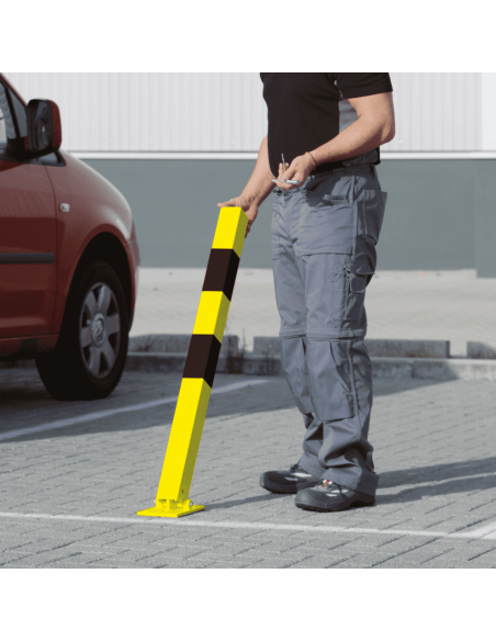 Klappaal Dublin, geel zwart