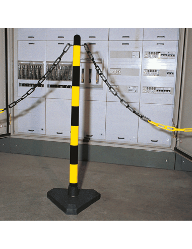 Kettingpaal voor binnen, geel zwart