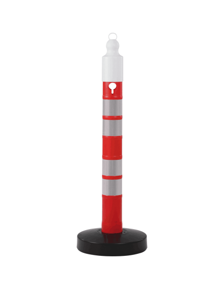 Reflecterende mobiele afzetpaal MegaMax
