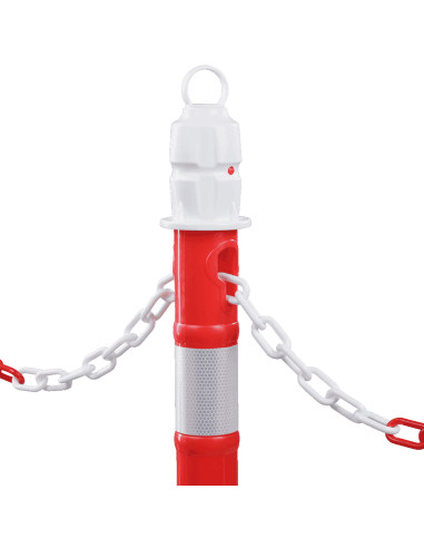 Reflecterende mobiele afzetpaal MegaMax