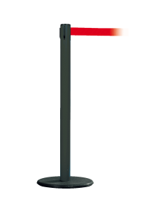 Afzetpaal met trekband voor binnen, antraciet