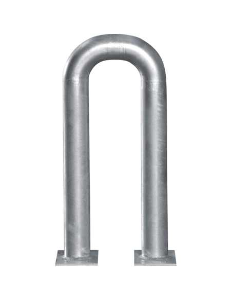 Beschermbeugel met voetplaat, 300 x 650 mm, staal