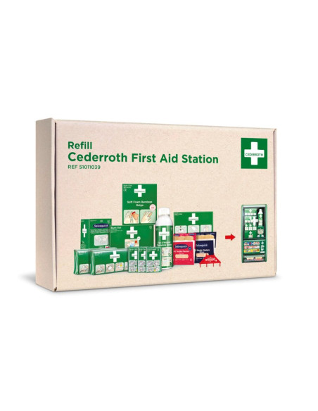 Cederroth navulling eerste hulp station