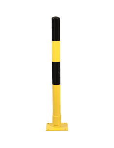 Flexibele afzetpaal Flex, geel zwart