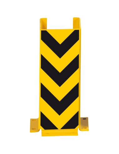 Kolombeschermer met pijlen, 400 x 160 mm, geel zwart