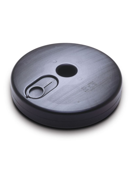 Lichte afzetpalen met ketting, geel zwart, 6 stuks