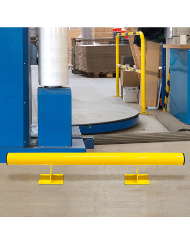 BLACK BULL stootbalk met voet, geel