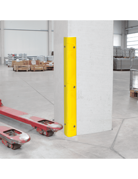 Boplan Flex Impact hoekbeschermer muur, geel