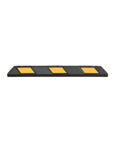 Park-AID parkeerstop, geel zwart, 1200 mm