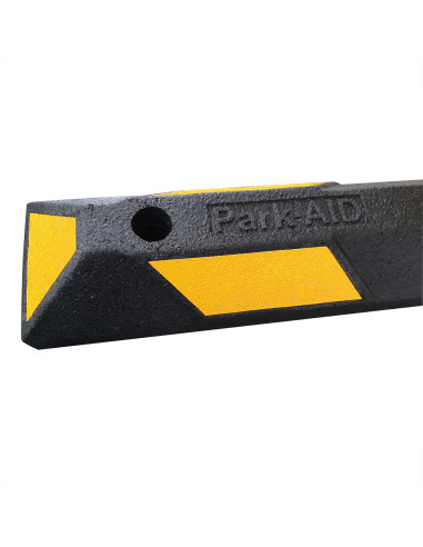 Park-AID parkeerstop, geel zwart