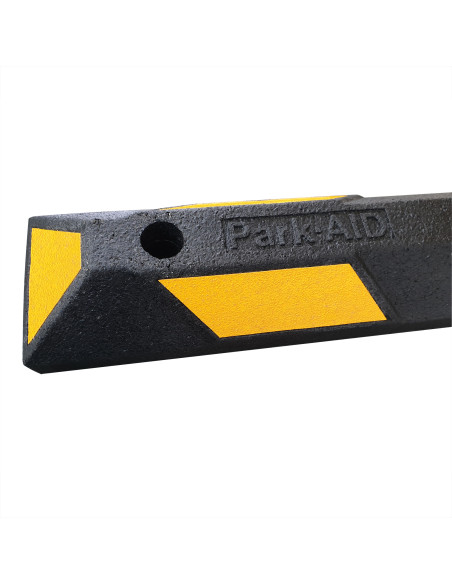 Park-AID parkeerstop, geel zwart