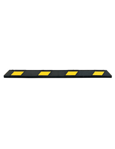 Park-AID parkeerstop, geel zwart, 1800 mm