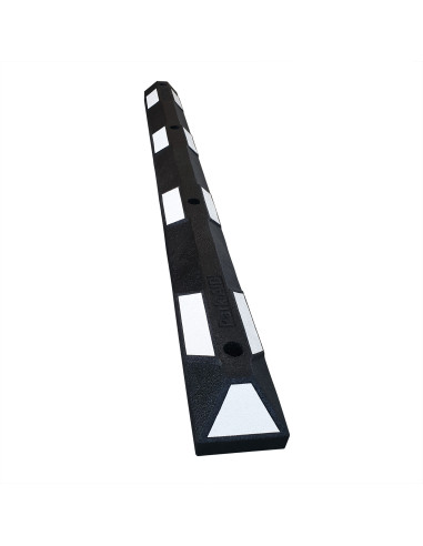 Park-AID parkeerstop, zwart wit, 1800 mm