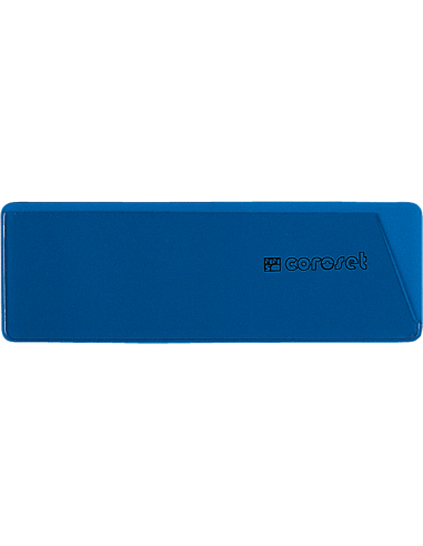 Coroset magnetische etikethouder, blauw, 100 stuks, 97 x 30 mm