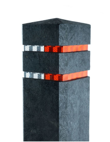 Diamantkoppaal kunststof, zwart