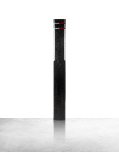 Diamantkoppaal kunststof, zwart