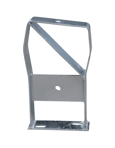 Muurbeugel voor stalen vangrails, verzinkt staal