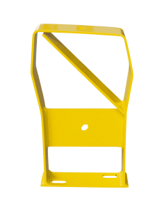 Muurbeugel voor stalen vangrails, geel