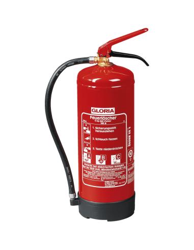 Gloria poederblusser 6 kg, ABC, rood