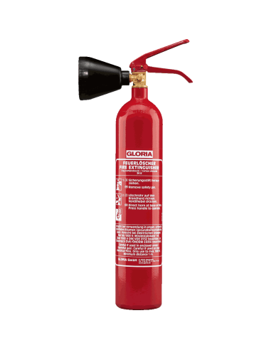 Gloria KS 2 ST CO2 blusser 2 kg, rood