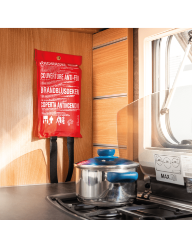 ABUS blusdeken, rood, volgens DIN EN 1869