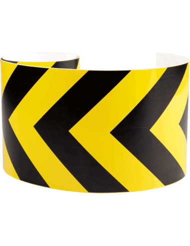 Vervangfolie voor hoekbeschermer met pijlen, 2 stuks