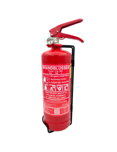 Poederblusser 2 kg, ABC