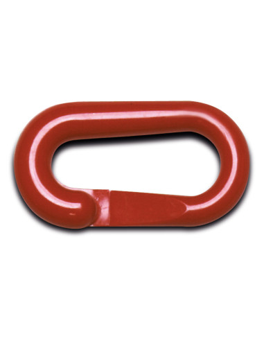 Verbindingsschakels, kunststof, rood
