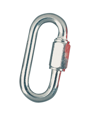 Verbindingsschakels met schroefdraad, roestvrij staal