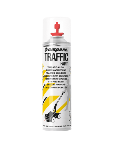 Ampere Traffic paint markeerverf, rood, 500 ml