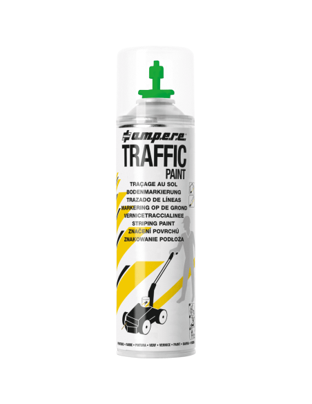 Ampere Traffic paint markeerverf, groen, 500 ml