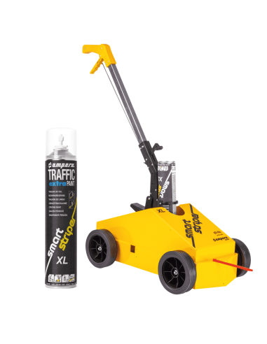 Ampere Smart Striper XL lijnentrekker, witte markeerverf