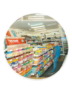 DETEKTIV ECO observatiespiegel voor binnen met beugel