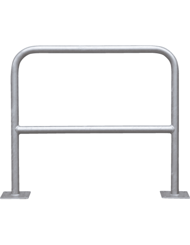 Fietsbeugel met tussenbuis, thermisch verzinkt staal