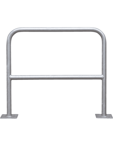 Fietsbeugel met tussenbuis, thermisch verzinkt staal