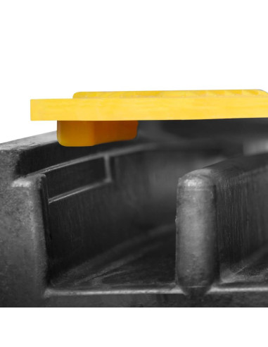 Kabelbrug 5 kanalen - geel zwart - 930 x 590 x 50 mm