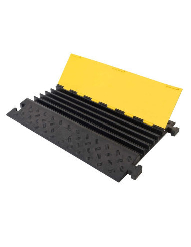 Kabelbrug 5 kanalen - geel zwart - 930 x 590 x 50 mm