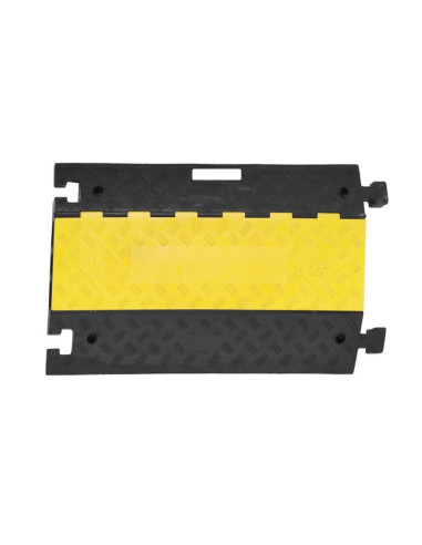 Kabelbrug 3 kanalen - geel zwart - 960 x 600 x 75 mm