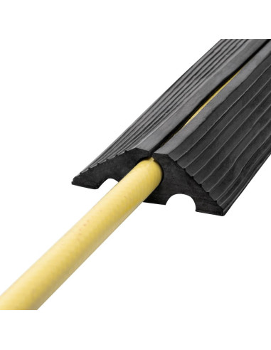 Oprolbare kabelbrug - zwart - 10 meter