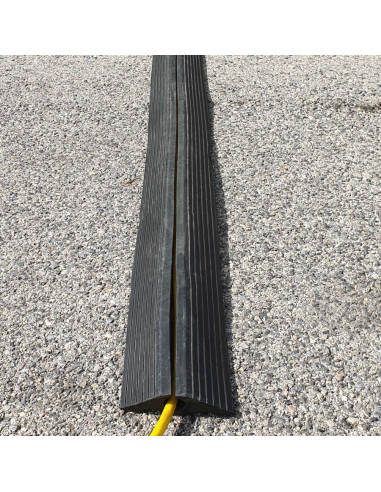 Oprolbare kabelbrug - zwart - 10 meter