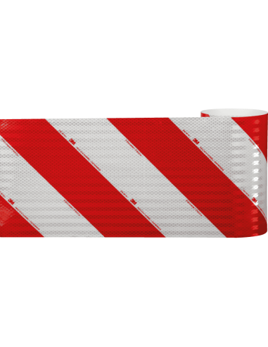 3M reflecterende voertuigmarkering - 1 meter - rood wit