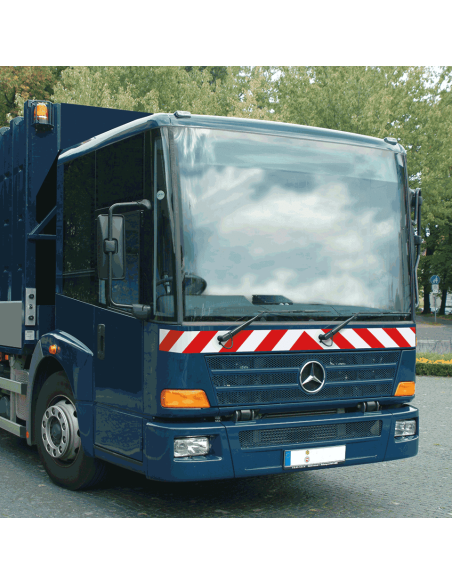 3M reflecterende voertuigmarkering - 1 meter - rood wit