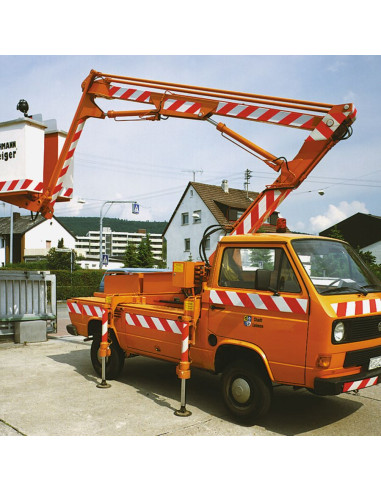 MORION reflecterende voertuigmarkering - 45,7 meter - rood wit