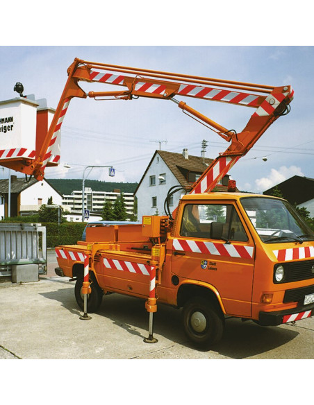MORION reflecterende voertuigmarkering - 45,7 meter - rood wit