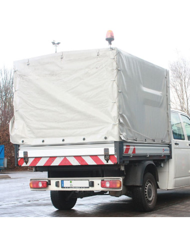 MORION reflecterende voertuigmarkering - 45,7 meter - rood wit