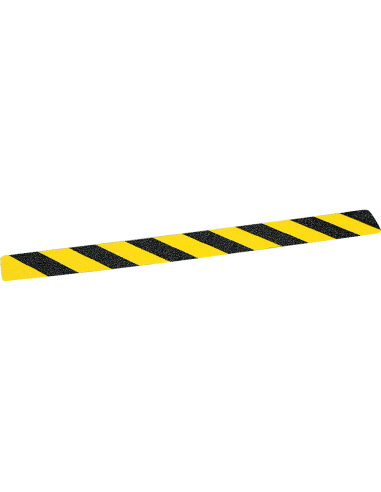Zelfklevende antislipstrip voor trappen - geel zwart - R13 slipweerstand