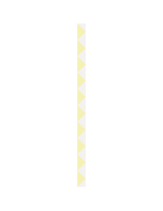 Extra lichtgevende gekartelde deurstrip - aluminium - 25 x 1000 mm