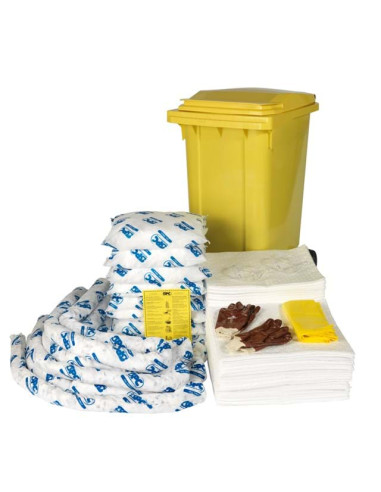 Brady spill kit container groot - 240 liter - alleen olie